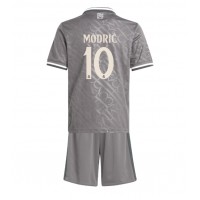 Camiseta Real Madrid Luka Modric #10 Tercera Equipación Replica 2024-25 para niños mangas cortas (+ Pantalones cortos)